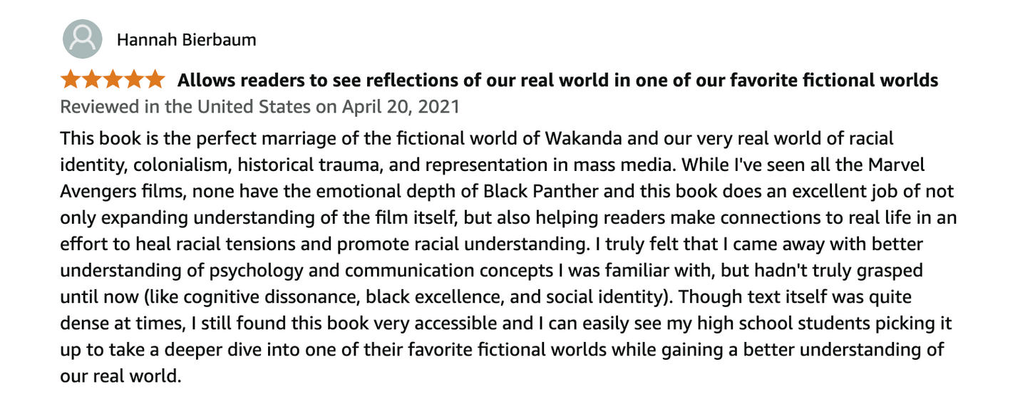 Why Wakanda Matters (Physical Book)